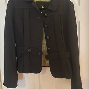 J. Crew Black Bomber Jacket